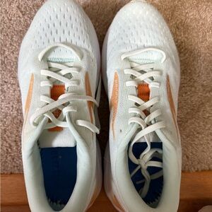 Brooks Athletic Shoes in Light Blue and Orange